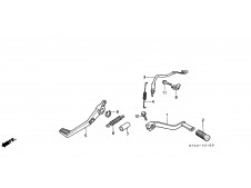 Interruptor freno trasero Honda Nsr 125 1990-1993