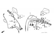 Piña luces izquierda Honda Nsr 125 1990-1993