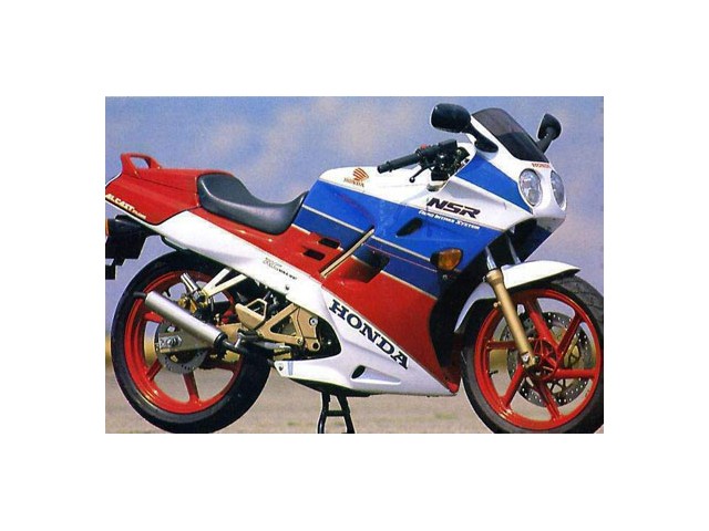 Cacha izquierda negra naked Honda Nsr 125 1990-1993