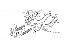 Toma aire frontal Honda Nsr 125 1990-1993