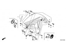 ALETA DELANTERA Honda Nc 750 2018 - 2019