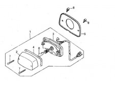Piloto trasero Daelim Vt 125 1999-2006