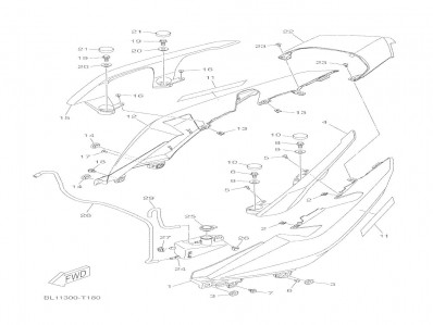 DEPÓSITO ANTICONGELANTE Yamaha Xmax 400 ABS 2017 - 2019