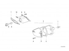 Intermitente trasero Bmw K1 1000 cc 1988 - 1993