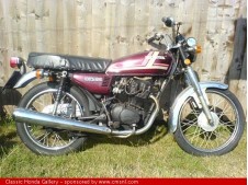 Estribera trasera derecha HONDA CG 125 1980-2007  moto