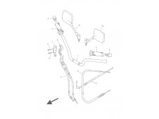 Retrovisor derecho Yamaha Xj 900 diversion 1992 - 2000