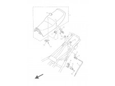 CABLE CERRADURA ASIENTO Yamaha Xj 900 diversion 1992 - 2000