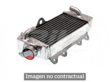 Radiador de aluminio soldado sobredimensionado lado derecho