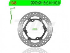 Disco de freno flotante NG 1048 Ø250 x Ø118 x 3