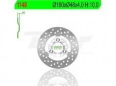 Disco de freno NG 1148 Ø180 x Ø48 x 4