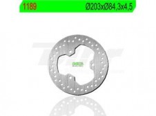 Disco de freno NG 1189 Ø203 x Ø84.25 x 4.5