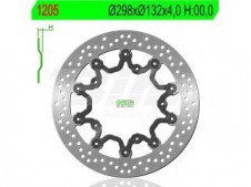 Disco de freno liso flotante NG 1205 Ø298 x Ø150 x 4 T-Max