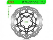 Disco de freno flotante ondulado NG 1508 Ø310 x Ø82,5 x 6