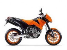 Silencioso derecho KTM DUKE 620 2001-2005  despiece de moto