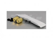 Tapones de válvula Pro-Bolt (x2) Aluminio oro 2DCAPG
