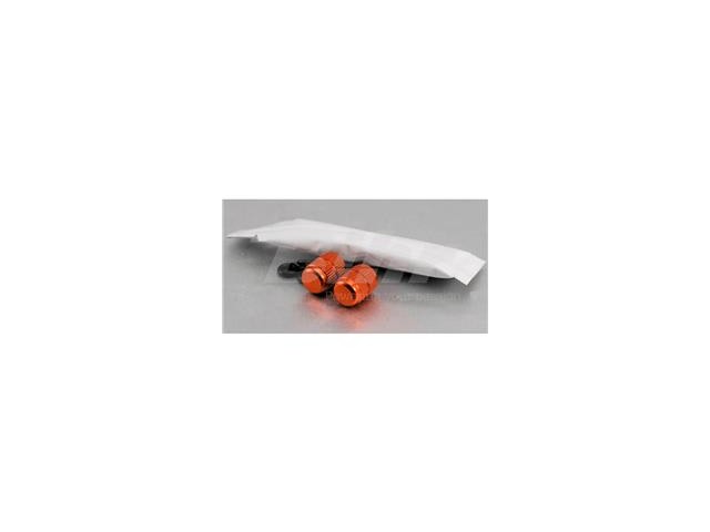 Tapones de válvula Pro-Bolt (x2) Aluminio naranja 2DCAPO