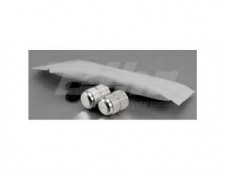 Tapones de válvula Pro-Bolt (x2) Aluminio plata 2DCAPS