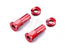 Tuerca de freno cubierta largo rojo