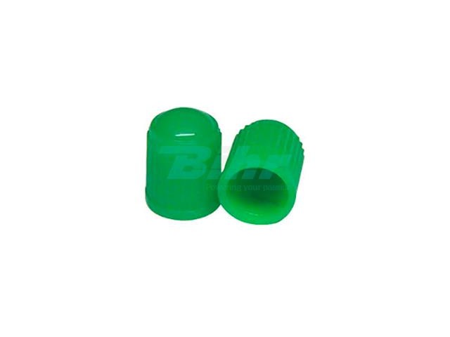 Bolsa de tapones de plástico verde para válvula 50uds (para nitrógeno)
