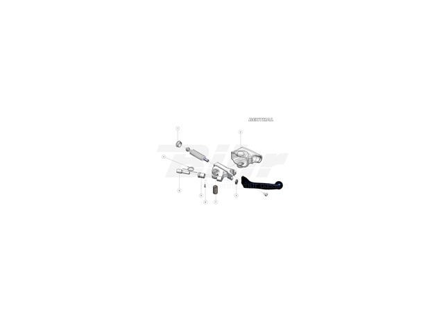 Kit de montaje para maneta de freno Renthal 871174 LV-126