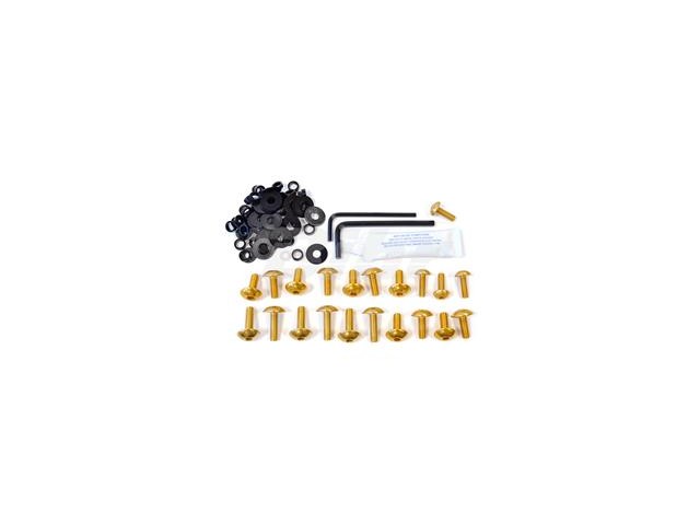 Kit tornillos de carenado Pro-Bolt Aluminio oro z1000 07-09 FKA297G