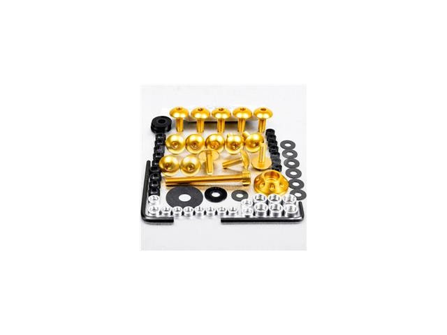 Kit tornillos de carenado Pro-Bolt Aluminio oro GSX-R 600 11+ FSU091G
