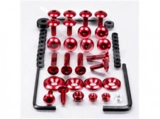 Kit tornillos de carenado Pro-Bolt Aluminio rojo GSX-R 600 08-10 FSU093R
