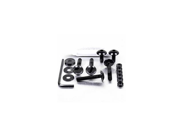 Kit tornillos de carenado Pro-Bolt Aluminio negro Bandit 650 09-10 FSU102BK