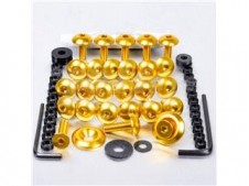Kit tornillos de carenado Pro-Bolt Aluminio oro GSX-R1000 03-04 FSU161G