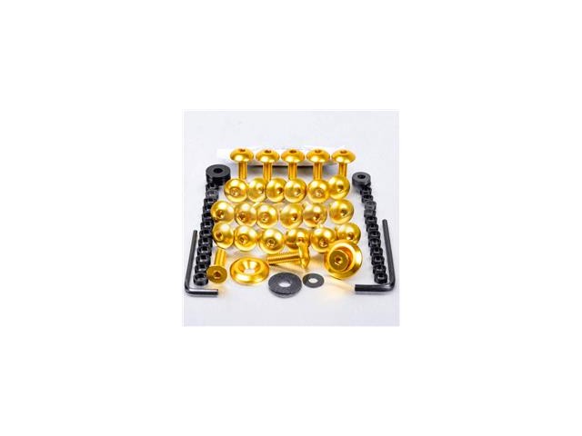 Kit tornillos de carenado Pro-Bolt Aluminio oro GSX-R1000 03-04 FSU161G