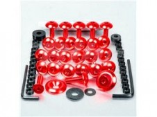 Kit tornillos de carenado Pro-Bolt Aluminio rojo GSX-R1000 03-04 FSU161R
