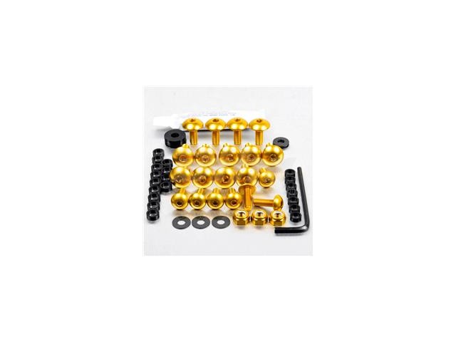 Kit tornillos de carenado Pro-Bolt Aluminio oro GSX-R1000 09-11 FSU163G