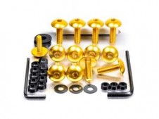 Kit tornillos de carenado Pro-Bolt Aluminio oro GSX-R1000 07-08 FSU166G