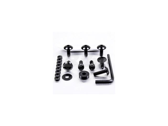Kit tornillos de carenado Pro-Bolt Aluminio negro fazer 600 07-09 FYA197BK