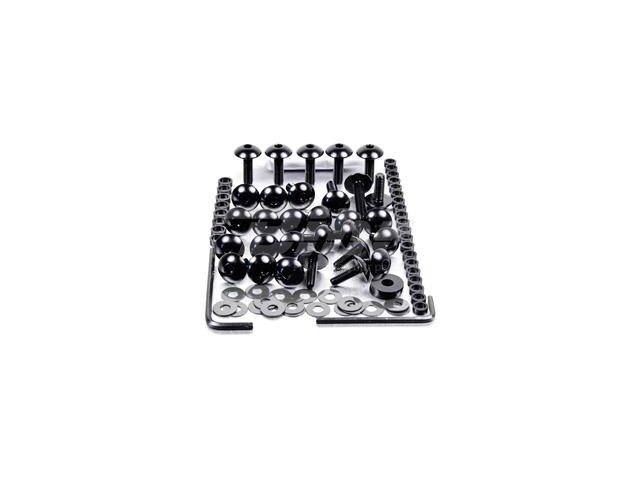 Kit tornillos de carenado Pro-Bolt Aluminio negro R6 06-07 FYA283BK