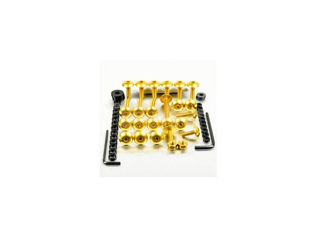Kit tornillos de carenado Pro-Bolt Aluminio oro R6 08+ FYA284G
