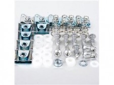 Tornillo rápido c/allen 17mm Pro-Bolt (10 pack) Aluminio plata QRPACKAKSLIDE17S