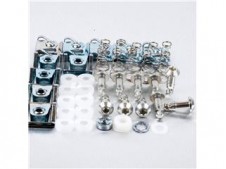 Tornillo rápido c/allen 19mm Pro-Bolt (10 pack) Aluminio plata QRPACKAKSLIDE19S