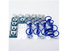 Tornillo rápido anilla 17mm Pro-Bolt (10 pack) Aluminio azul QRPACKSLIDE17B