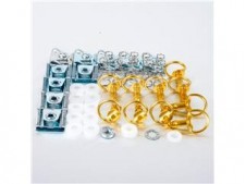 Tornillo rápido anilla 17mm Pro-Bolt (10 pack) Aluminio oro QRPACKSLIDE17G