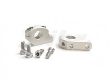 Torretas de manillar Back-set plata LSL 121BS01SI
