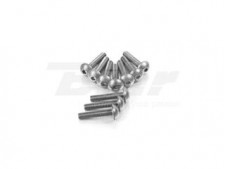 Kit tornillos de carenado Pro-Bolt ZX10R (06-07) aluminio plata FKA286S