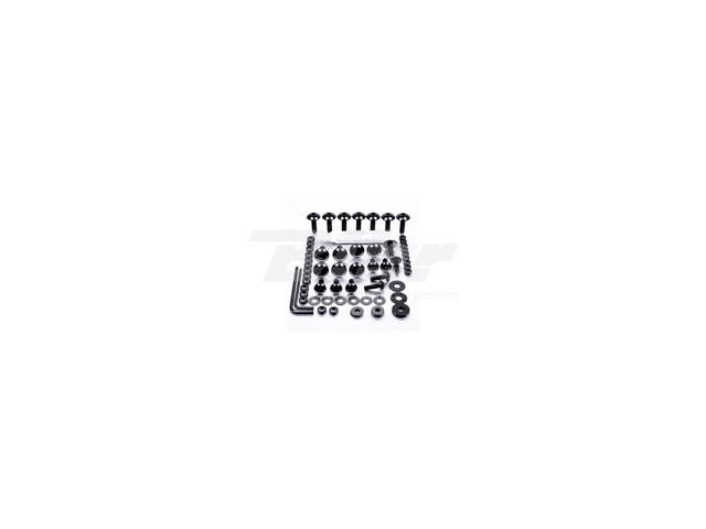 Kit tornillos de carenado Pro-Bolt ZX10R (08-10) aluminio negro FKA287BK