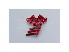 Kit tornillos de carenado Pro-Bolt ZX10R (11+) aluminio rojo FKA288R