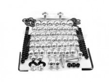 Kit tornillos de carenado Pro-Bolt ZX10R (11+) aluminio plata FKA288S