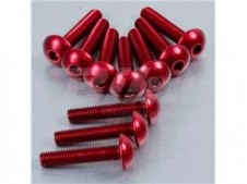 Kit tornillos de carenado Pro-Bolt Aluminio Rojo CBR600 07+ FHO100G