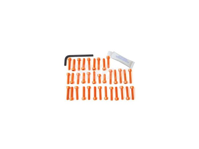 Kit tornillería aluminio motor Pro-Bolt ESU005O Naranja