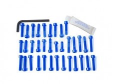 Kit tornillería aluminio motor Pro-Bolt EBM400BK Negro