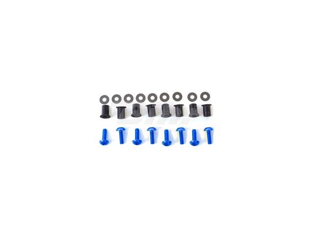 Kit tornillería de cúpula aluminio Pro-Bolt Azul SK306B