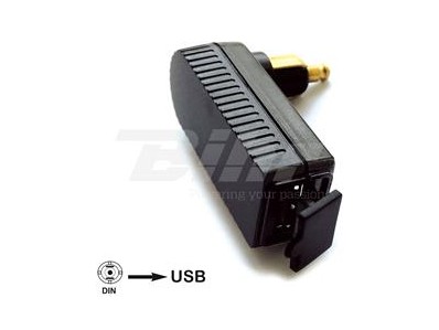 Adaptador clavija BMW/Triumph BAAS USB4 Mini DIN-USB integrado